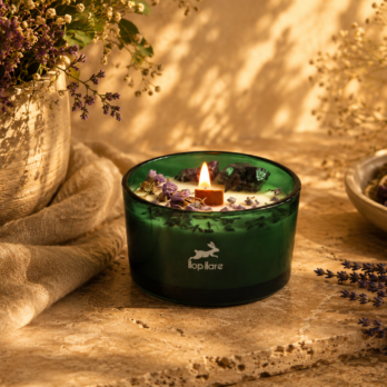 Bougie Crystal Floral Hop Hare – Collines de Lavande & Améthyste 10 UPEHJn7G1cTrhPW1ozpXj7NQab4E8J90wnaVqnw91jo