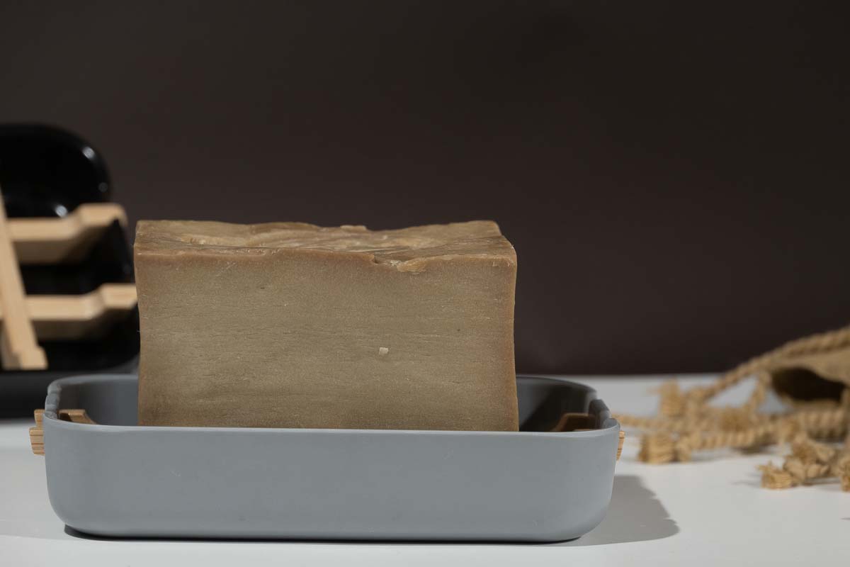Porte savon en fibre de bambou 2 X