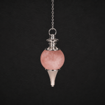 Pendule Quartz Rose sphérique