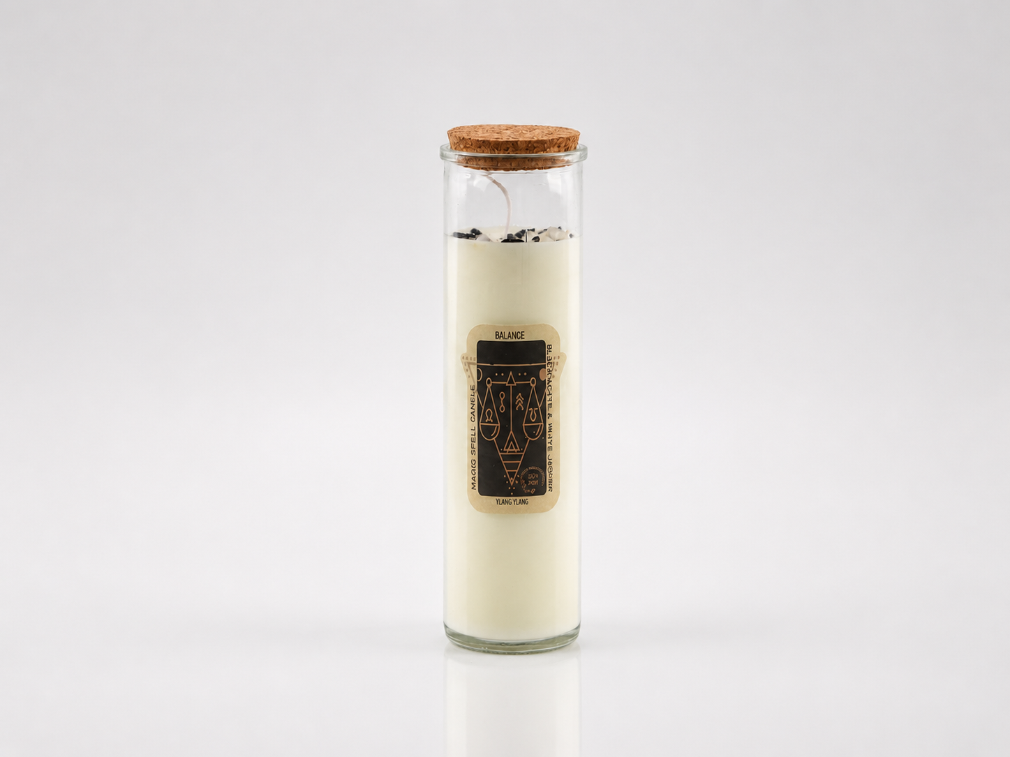 Bougie Rituelle Balance – Jaspe Dalmatien & Ylang-Ylang 7 Bougie Rituelle Balance – Jaspe Dalmatien & Ylang-Ylang