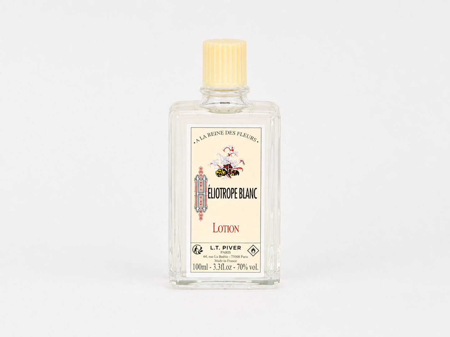 Lotion Héliotrope Blanc par L.T Piver (100ml)