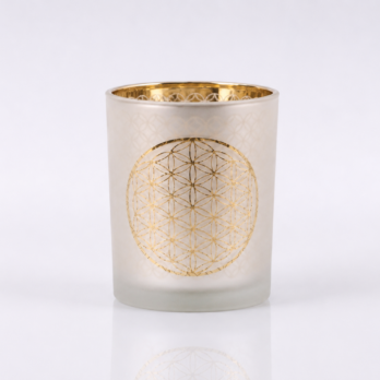 Photophore Fleur de Vie 12cm