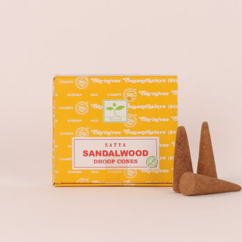Lot de 5 encens Satya Sandalwood en cônes