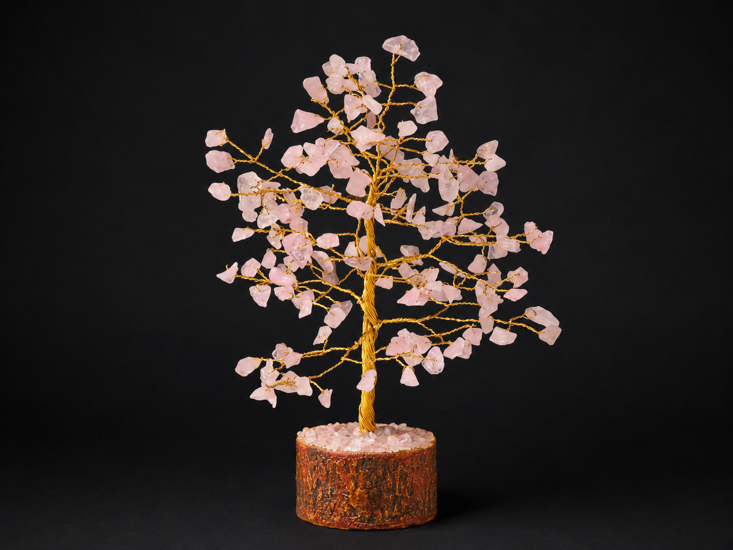 Arbre du Bonheur Quartz Rose 19 cm 5 Arbre du Bonheur Quartz Rose 19 cm