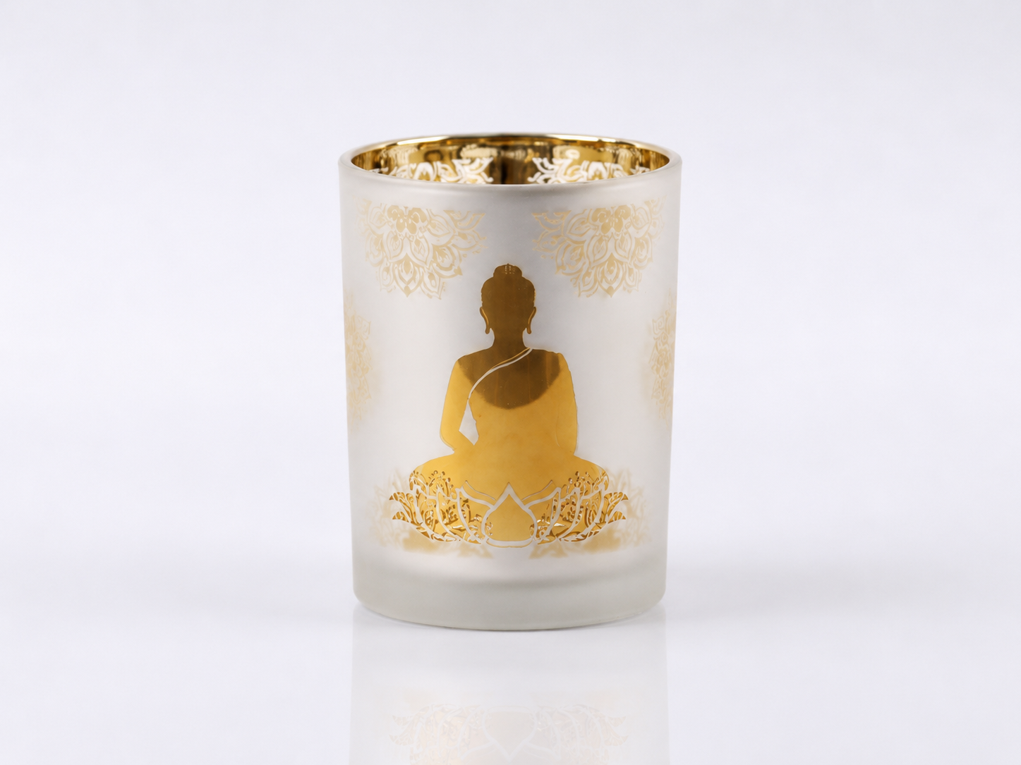 Photophore Méditation Bouddha 12cm