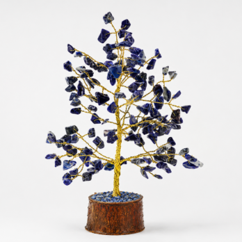 Arbre du bonheur Sodalite 19cm