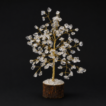 Arbre du bonheur Cristal de Roche 19cm