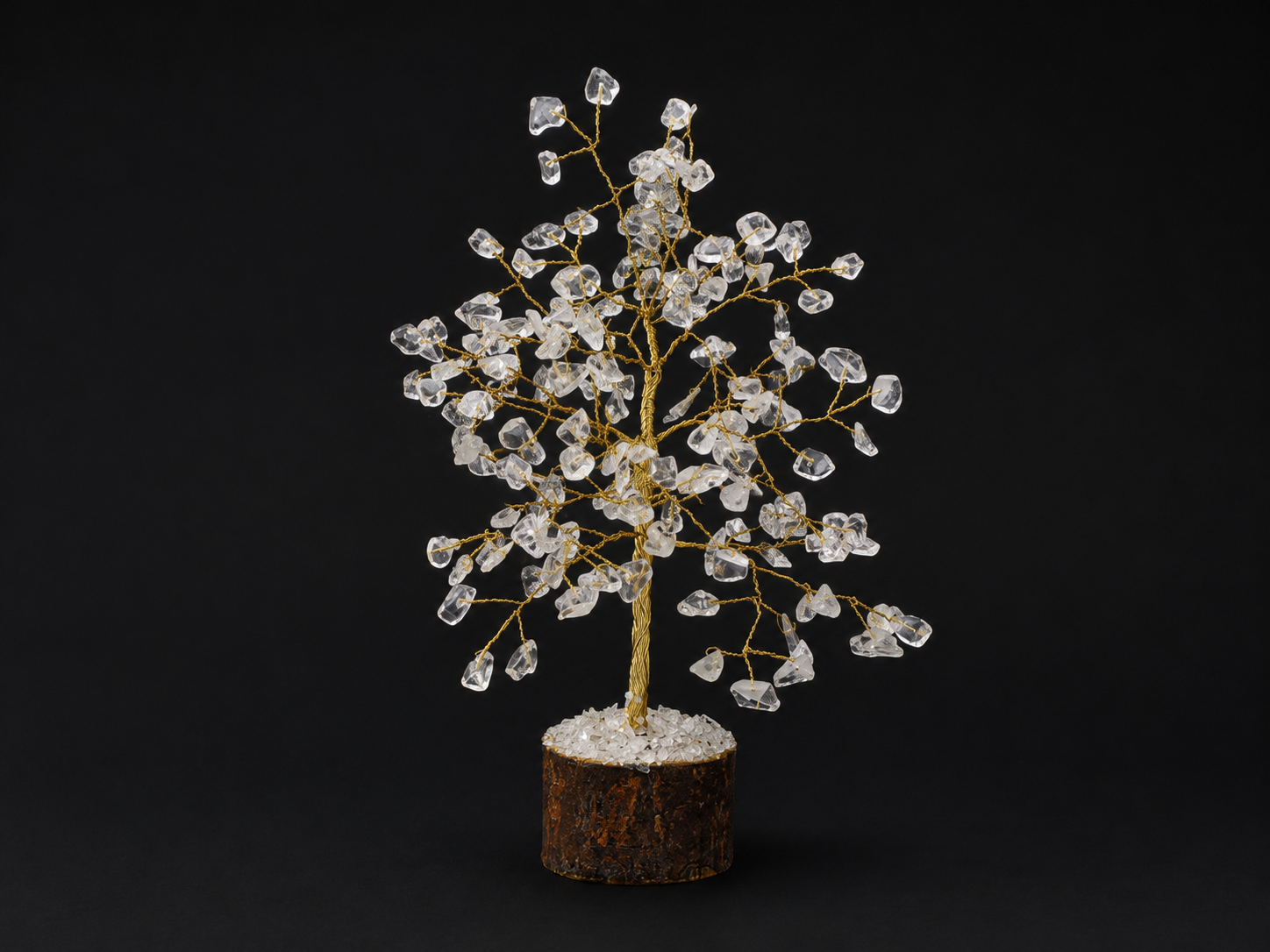Arbre du bonheur Cristal de Roche 19cm 6 Arbre du bonheur Cristal de Roche 19cm
