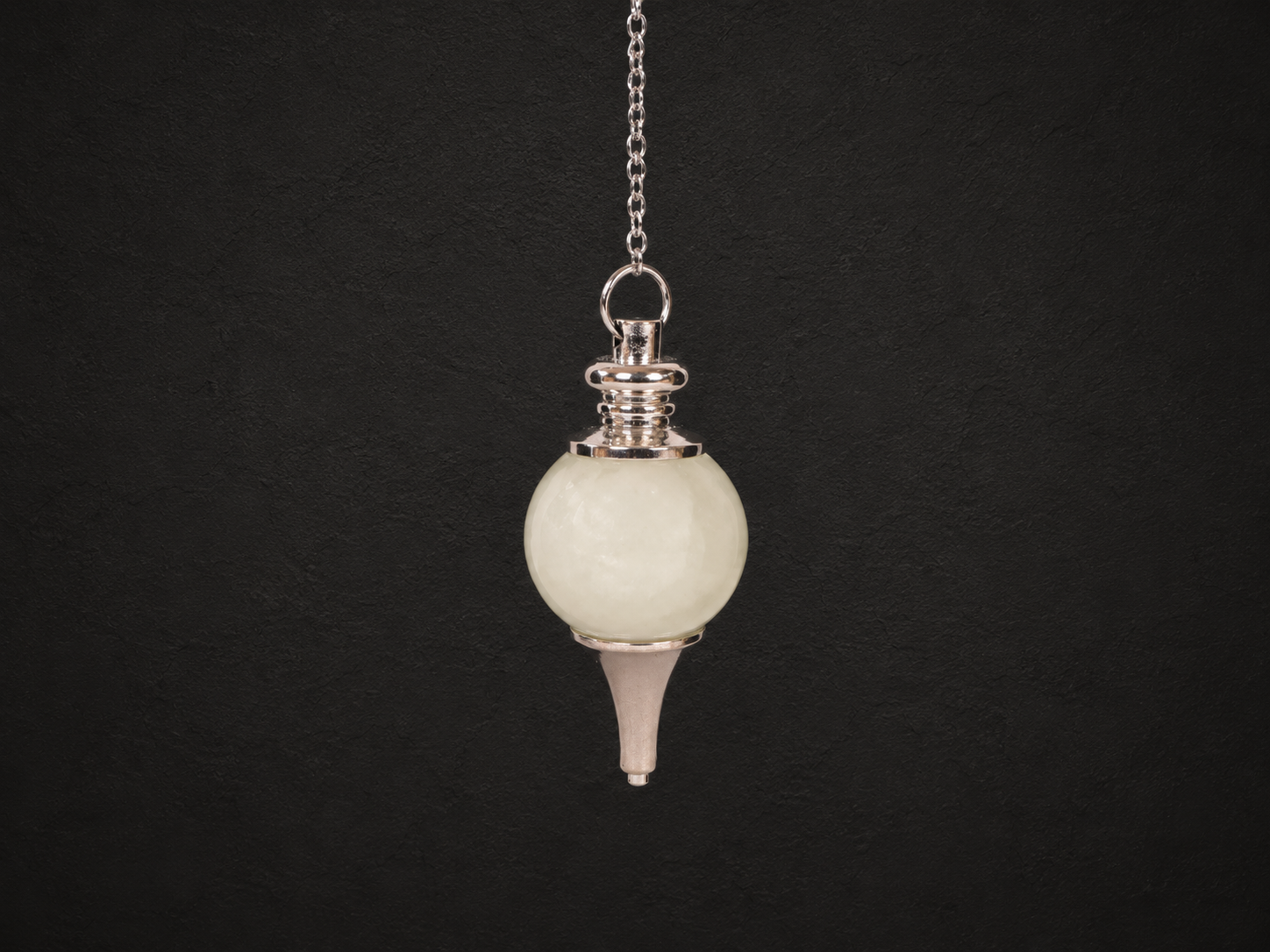 Pendule Jade Vert sphérique 10 Pendule Jade Vert sphérique