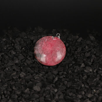 Pendentif cercle Rhodonite black line 6 3SlKu1JxSqFsAkaLOc9c46Ld6JAW fi6MrhGY32n5Zw
