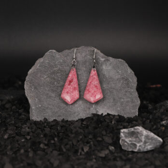 Boucles d'oreilles cravate en Rhodonite attache crochet 6 S2PQTZ7FdF5aEuimc2W4 nYYJWtiWtSbl 2n9CIZPvo