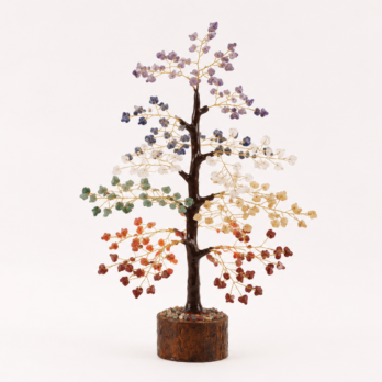 Arbre du bonheur 7 Chakras 25 cm