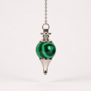 Pendule Malachite sphérique