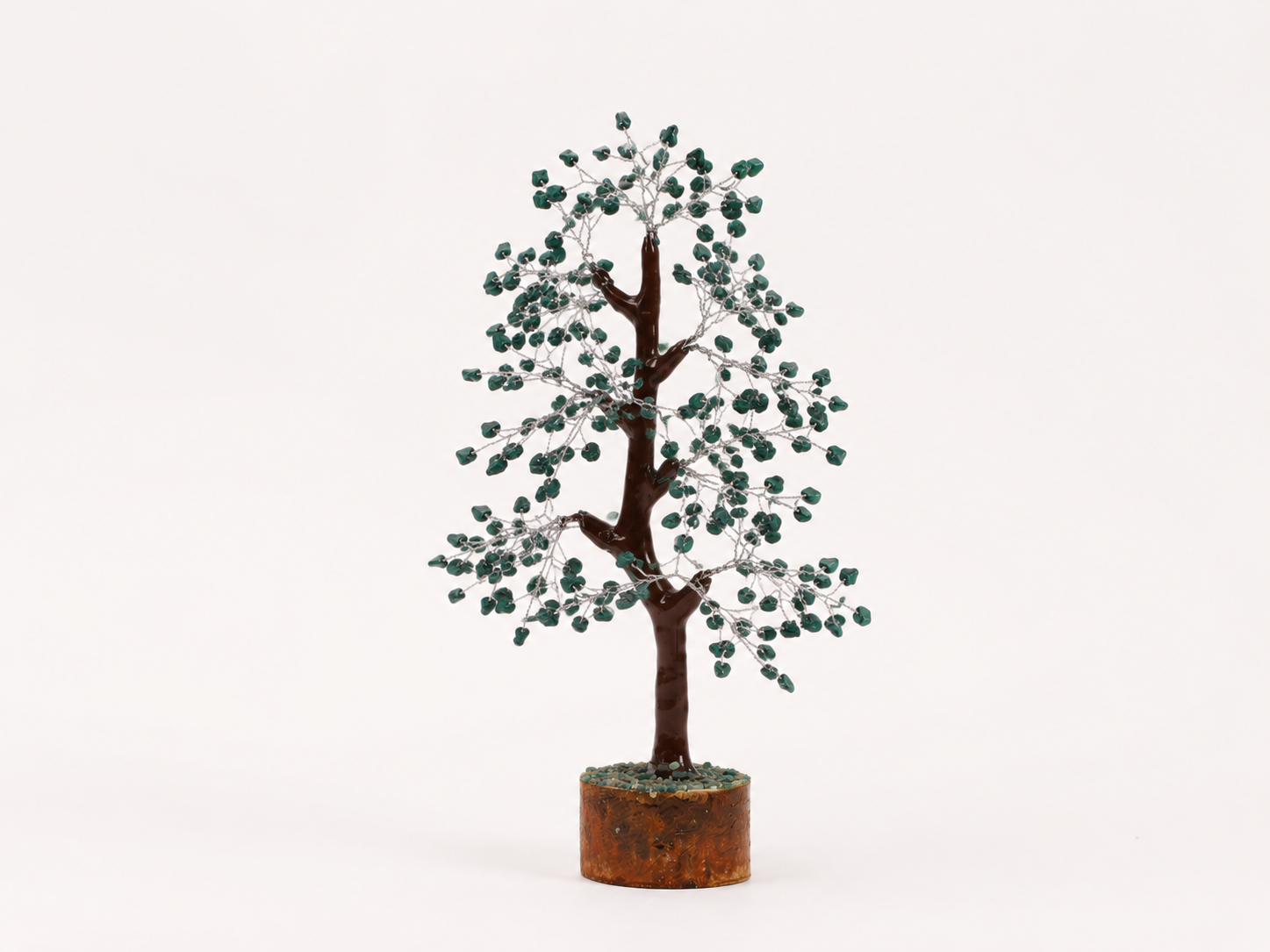 Arbre du bonheur Malachite 25 cm 21 Arbre du bonheur Malachite 25 cm