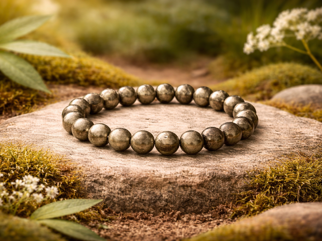 Bracelet Pyrite 'A' perles 10 mm 2 5ofmLYGUbfUd9W7nFhZfUfnK5CI QrvviRIIQl3LZpg