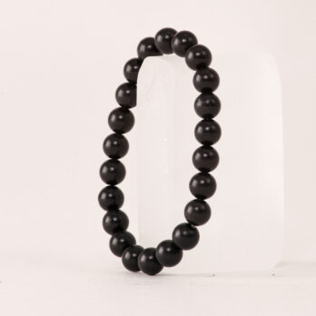 Bracelet Shungite 'A' perles 8 mm