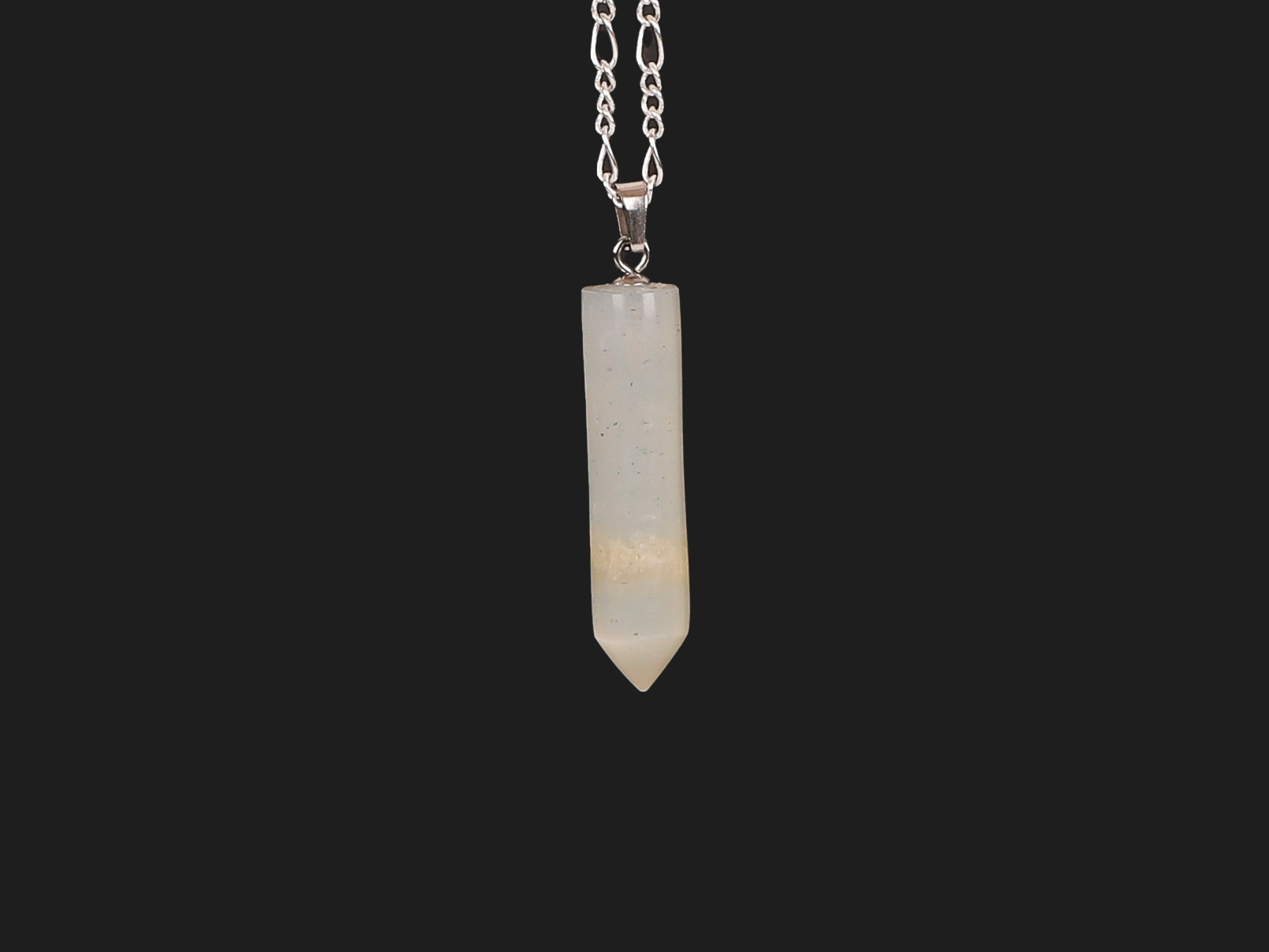 Pendentif pointe Pierre de Lune 1 Pendentif pointe Pierre de Lune
