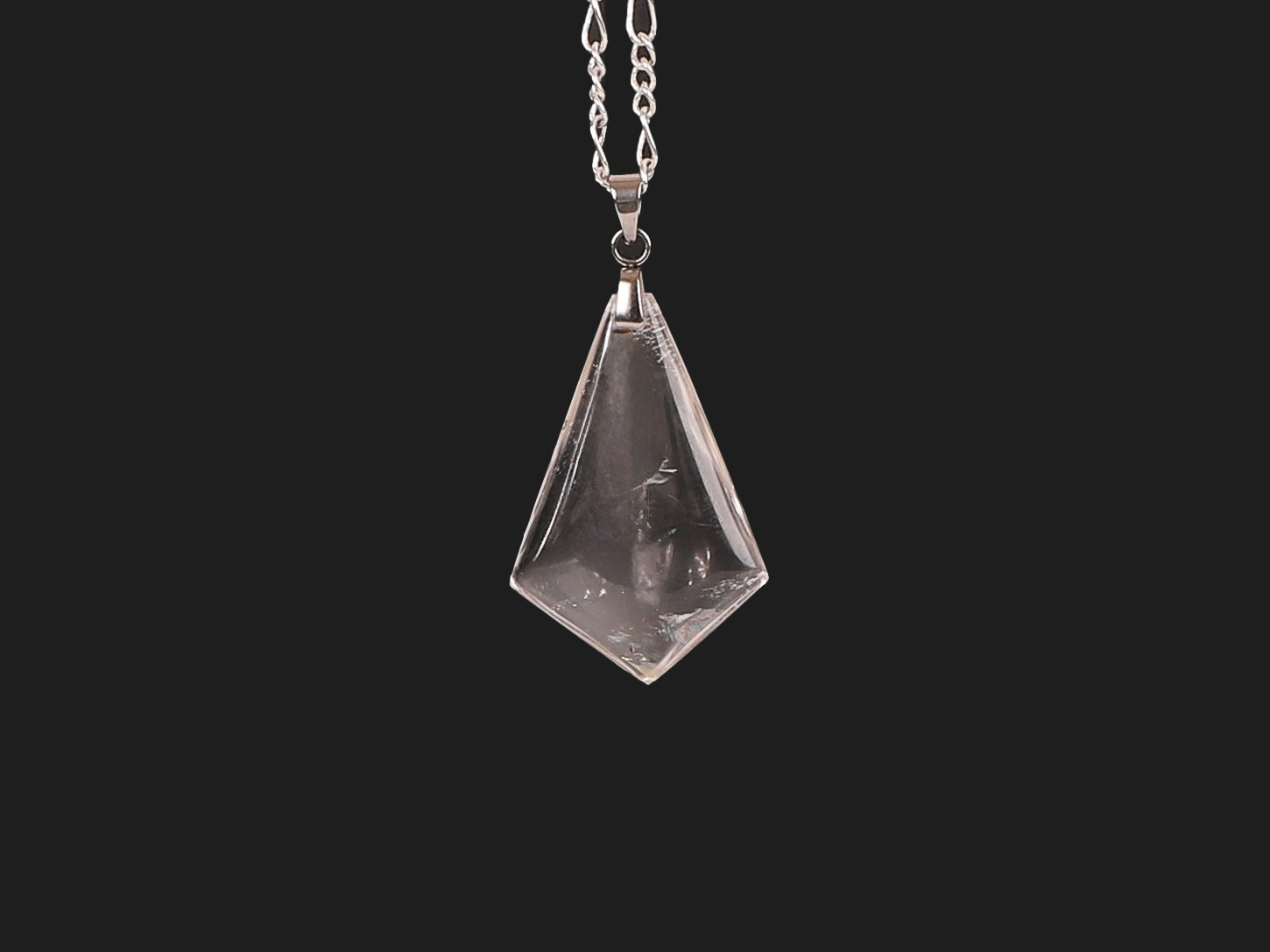 Pendentif cerf volant Cristal de Roche 19 Pendentif cerf volant Cristal de Roche
