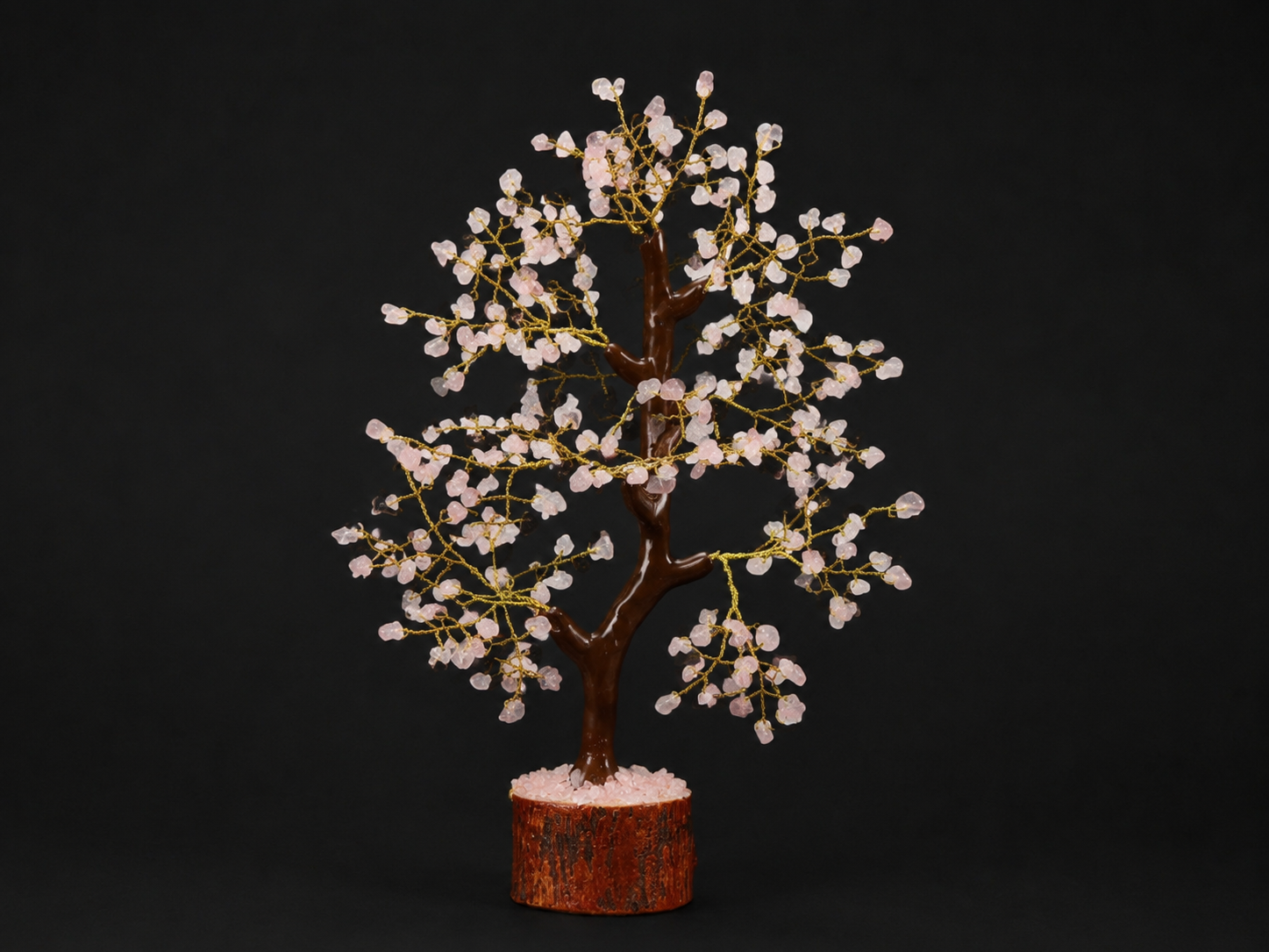 Arbre du bonheur Quartz Rose 25 cm 16 Arbre du bonheur Quartz Rose 25 cm