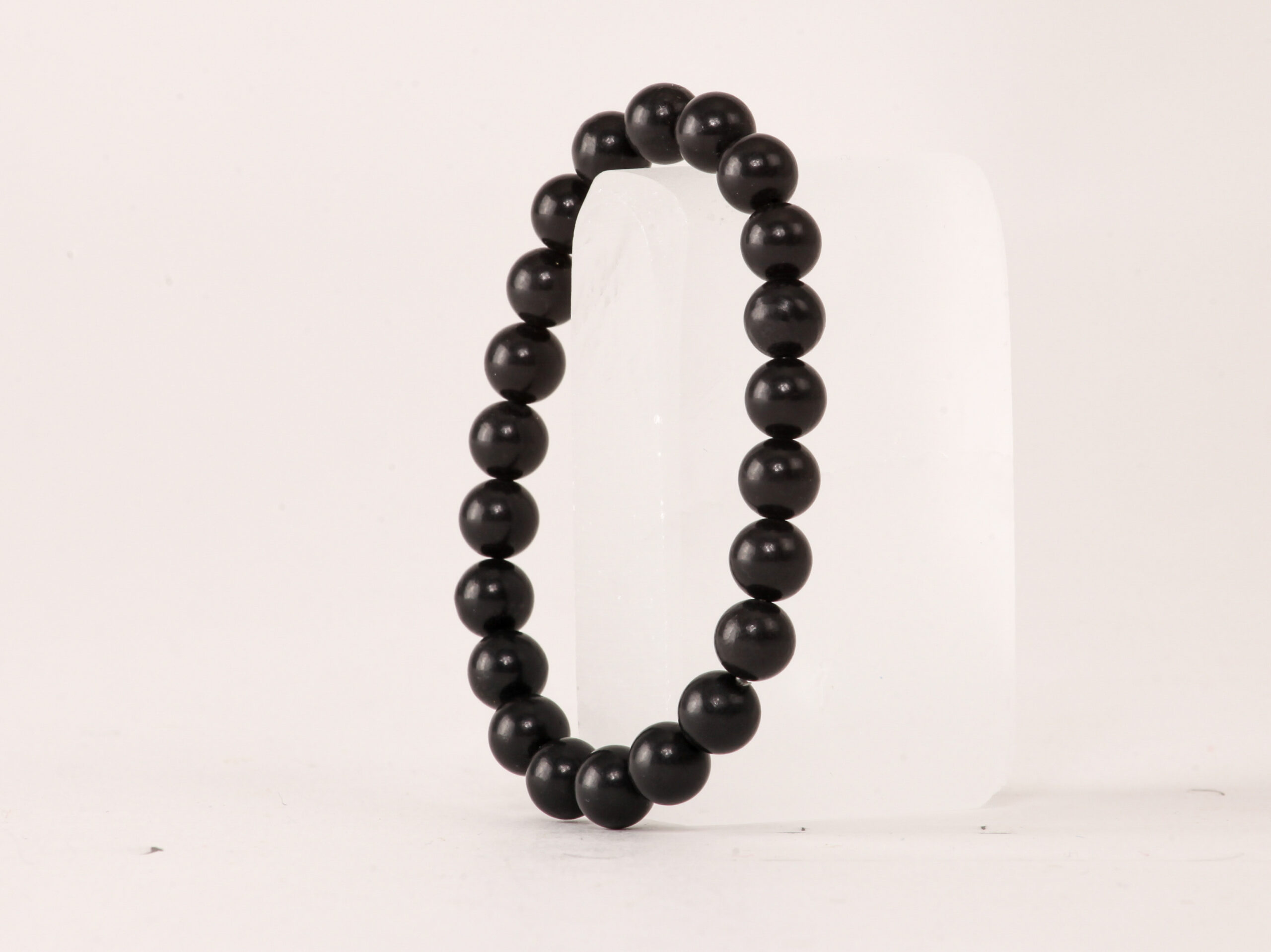 Bracelet Shungite 'A' perles 8 mm 1 Bracelet Shungite 'A' perles 8 mm