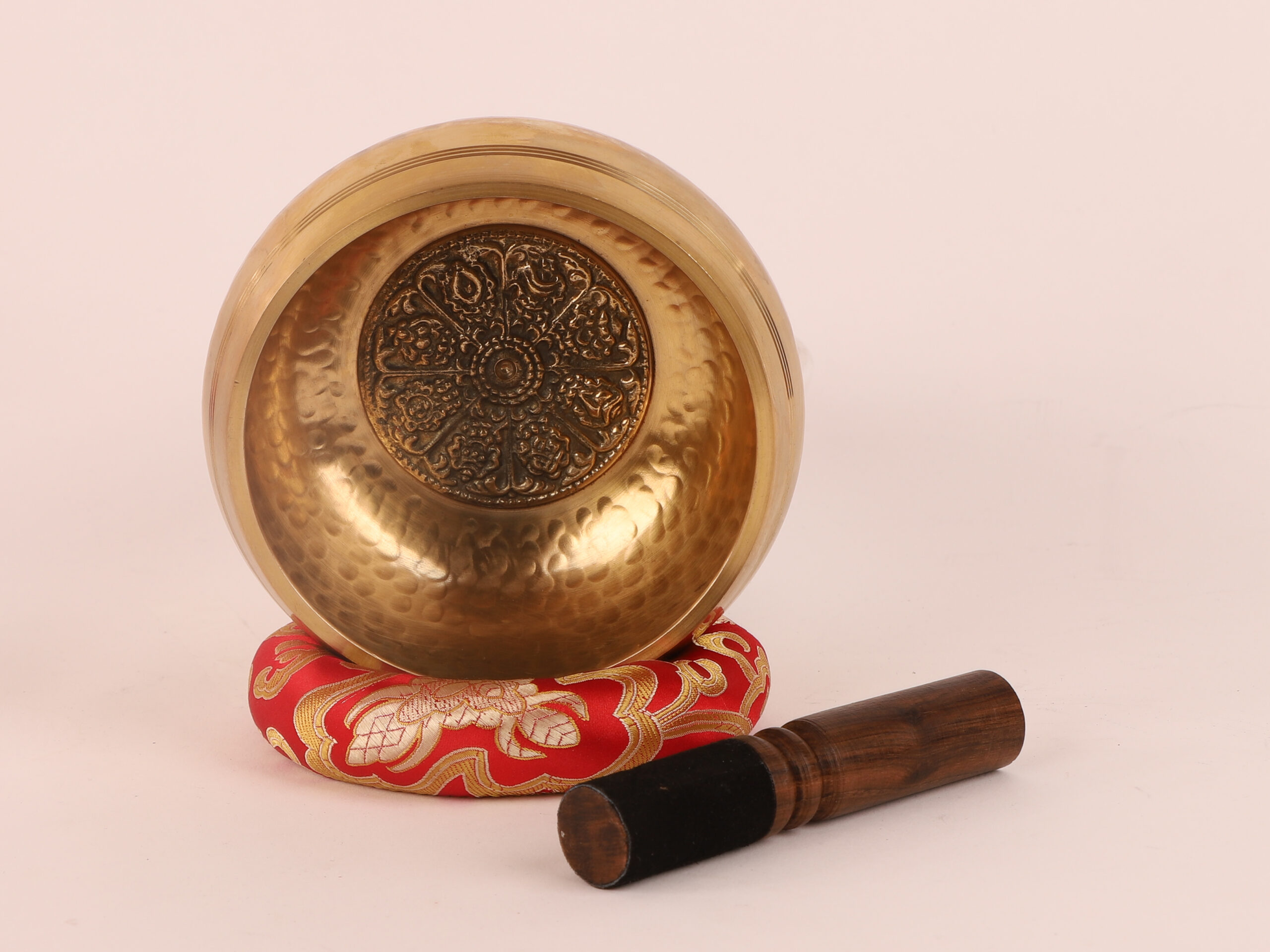 Bol chantant Tibétain "Lotus" 14cm Fait Main 7 Bol chantant Tibétain
